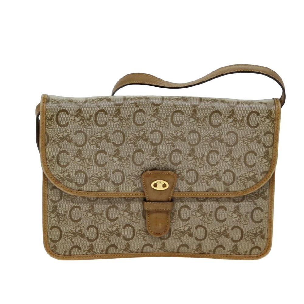 Celine C Macadam Shoulder Canvas
